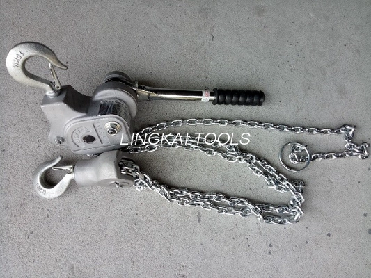 3 Tan Manual Lever Chain Hoist Aluminium Aloi 1.5m Ketinggian Angkat