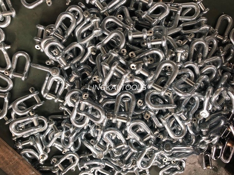 Peralatan Rentetan Keselamatan Untuk Alat Rentetan Overhed U Shackle Pautan Kekuatan Tinggi