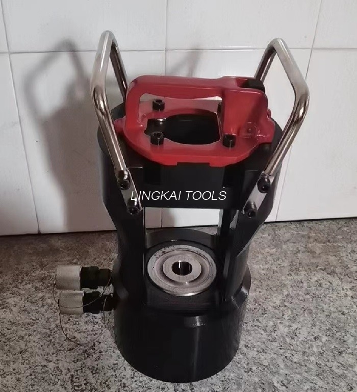 Mesin Tekan Hidraulik Dengan Pam Bermotor Untuk Penyambungan Konduktor ACSR
