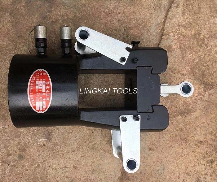 Pemampat Hidraulik Dengan Pam Bermotor Alat Rentetan Talian Penghantaran