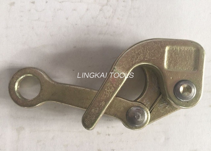 10KN Single Cam Earthwire Grip Untuk Wayar Terkandas GJ25 -50 Ayuh Pengapit