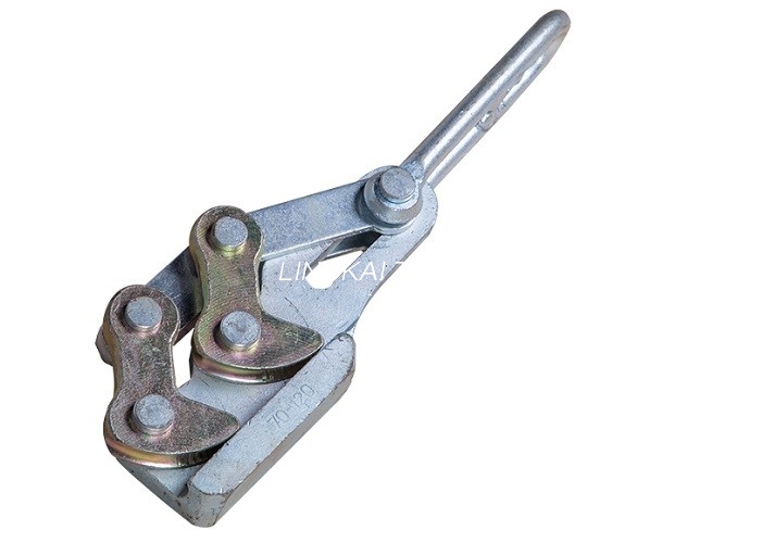20kN Eccenter Ground Wire Grip Puller, Square Steel Tali Wire Grip