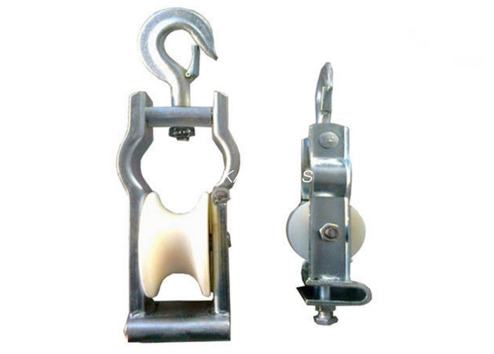 Siri SHCN Nylon Sheave Duduk dan Gantung Jenis Dwi - Gunakan Stringing Block