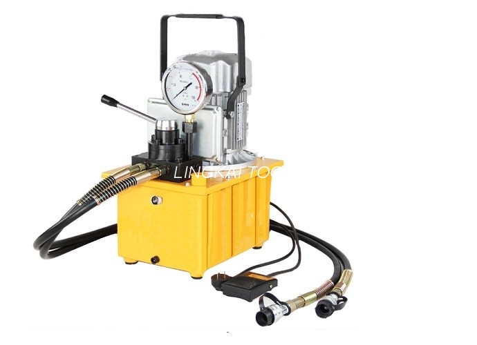 Double Acting Electric Hydraulic Pump HBB-700AB Manual Injap Jenis Didorong