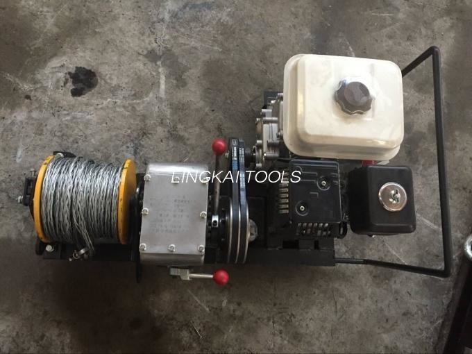 Penarik Winch Kabel Elektrik Kompak Wayar Rentetan Enjin Honda yang Boleh Dipercayai