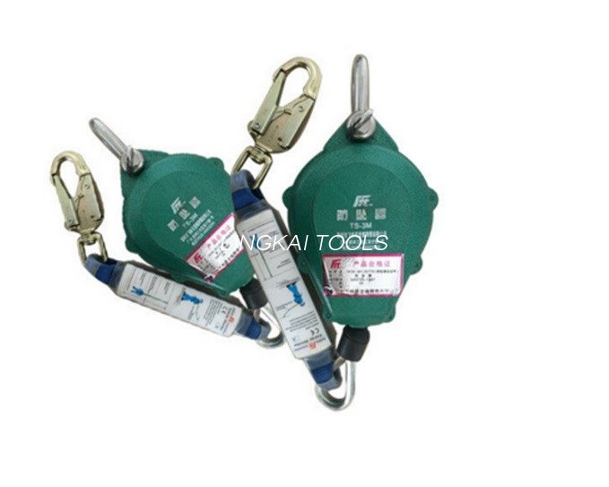 Lanyard Abah-abah Keselamatan Hoist, Tali Lanyard Penyerap Kejutan Pelindung Terjatuh