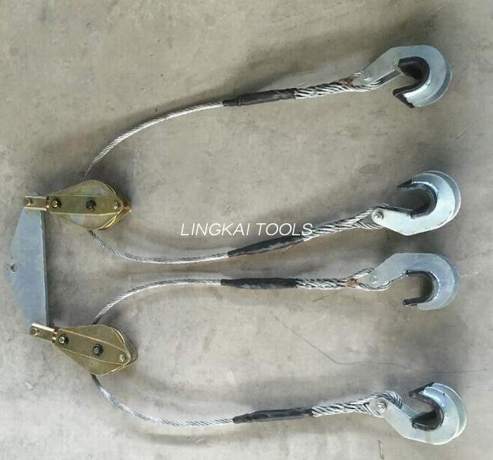 Alat Pengikat Talian Penghantaran Talian Pengalir Gabungan Berkembar Beban Dinilai 2x12 KN