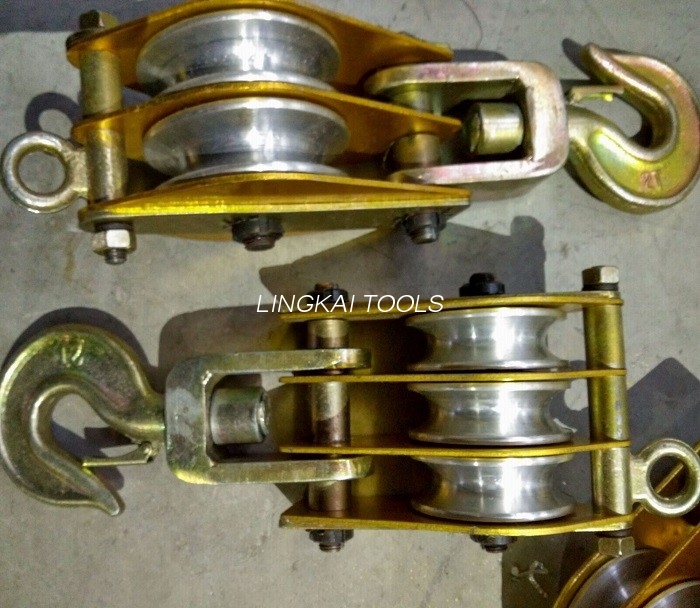 Tackle Hosting Aluminium Sheave 2 Tan / Blok Ragut Roda Aluminium 2.9KG