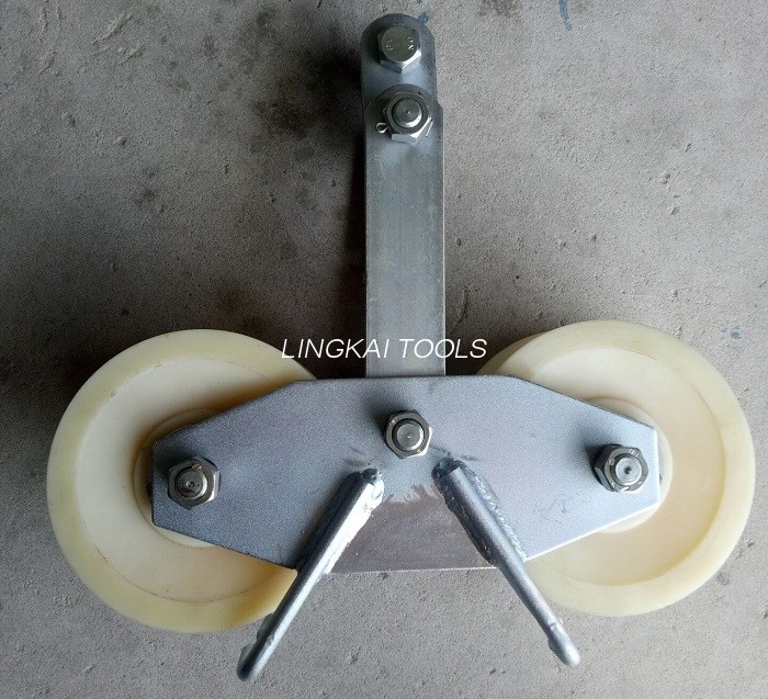 Model SHR-2.5 Cable Pulley Pulley Wire Stringing Blocks With Tandem Sheave