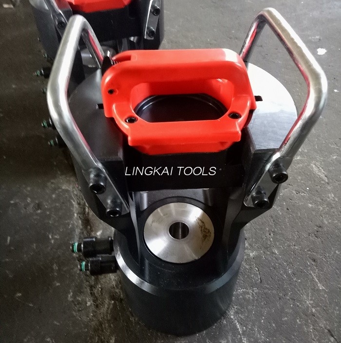 Alat Pengepit Kabel Hidraulik 100 T / Mesin Penekan Hidraulik Dengan Pam Hidraulik 80Mpa