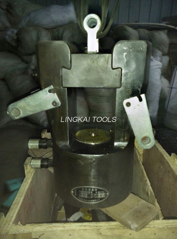 Alat Pengepit Hidraulik Lejang 35mm 200T Untuk Terminal ACSR1440 Dengan Kepala Heksagon