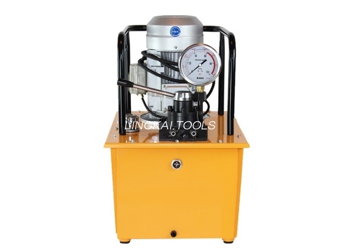 Alat Pengepit Tekanan Tinggi 2.5L/Min / Pam Hidraulik Pacuan Elektrik 70Mpa 0.75KW