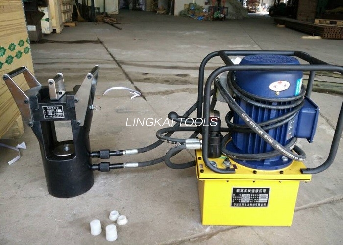 Alat Pengepit Hidraulik Standard ISO 800 Bar Pam Hidraulik Jenis Enjin Elektrik