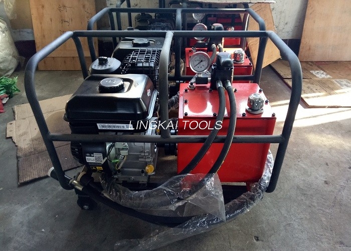 Gasonline Enjin Hidraulik Pam Hidraulik Enjin Petrol Didorong Untuk Alat Pengepit