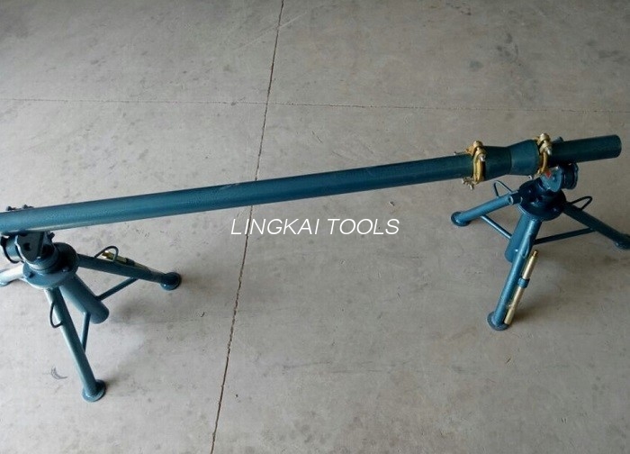 10KN - 50KN Simple Reel Payout Stand Cable Drum Jack Untuk Melepaskan Wayar Secara Manual