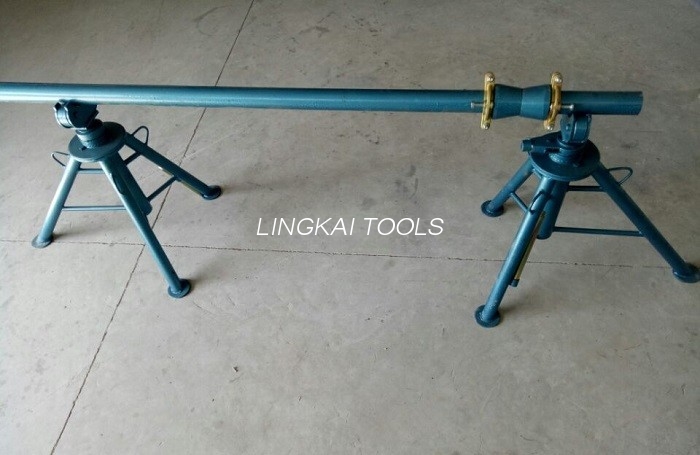 Alat Penarik Kabel Elektrik Tersuai Pendirian Pembayaran Kekili Mudah 1 - 5 Tan Kabel Mekanikal Dengan Mandrel Skru