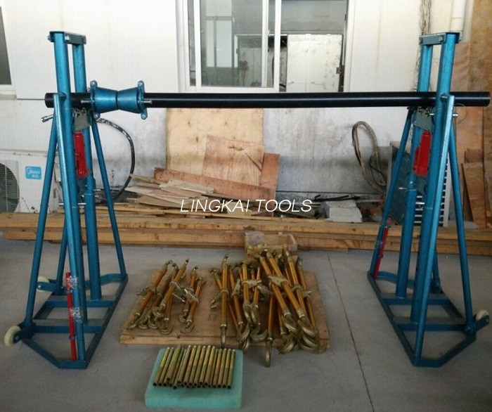 Pendirian Kekili Dawai Mudah Bergerak / Bicu Drum Kabel Lif 5 - 20 Tan