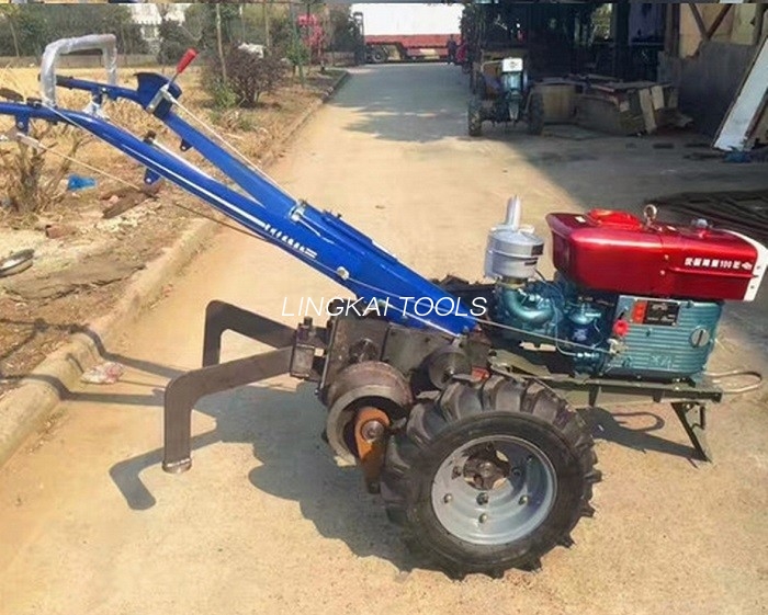 Mesin Tarik Kabel Traktor Berjalan Dua Roda Untuk Tarik Kabel Tali Dawai Tarik Traktor Tangan