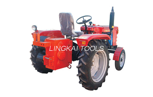 Penarik Win Kabel Kuasa 22kW / Win Ditarik Traktor 304 Pacuan Empat Roda