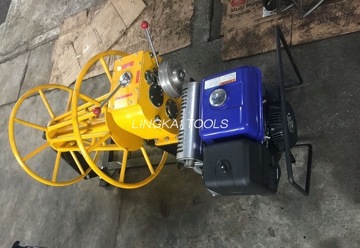 Mesin Rentetan Wayar Enjin Diesel 3 Tan, Win Mengambil Kawat Dengan Tali Dawai