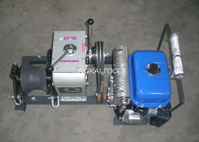 Penarik Winch Kabel 3 Tan Menarik Saiz Kecil Dengan Enjin Petrol Yamaha
