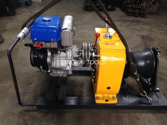 Wire Rope Hoisting Cable Winch Puller / Cable Drum Winch JJM 8Q Pensijilan ISO