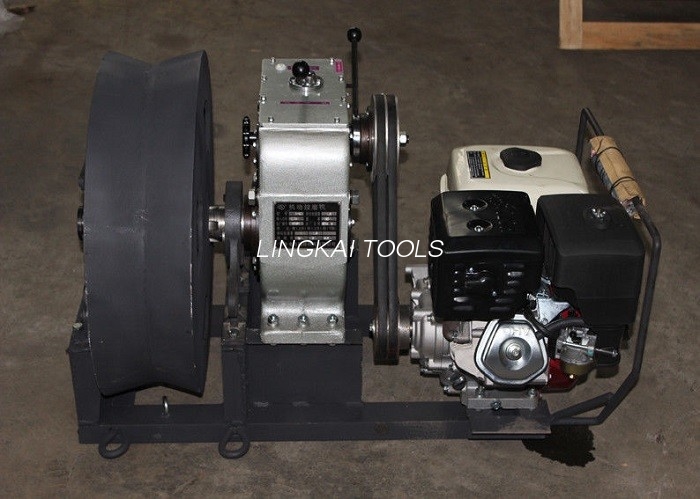 Enjin Petrol Winch Berkapasiti 50KN Pengilangan Petrol Untuk Menarik Pengangkat