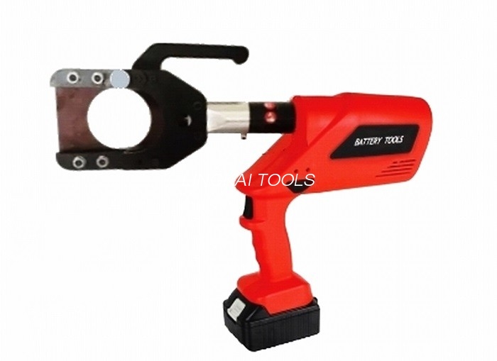 Pemotong Kabel Hidraulik Bermotor, Pemotong Kabel Berkuasa Bateri Untuk Memotong Kabel Max 85mm