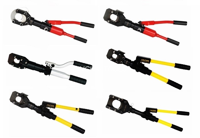 Alat Pengepit Hidraulik Pemotong Kabel Berperisai 80Kn Daya Pengepit CPC85fR