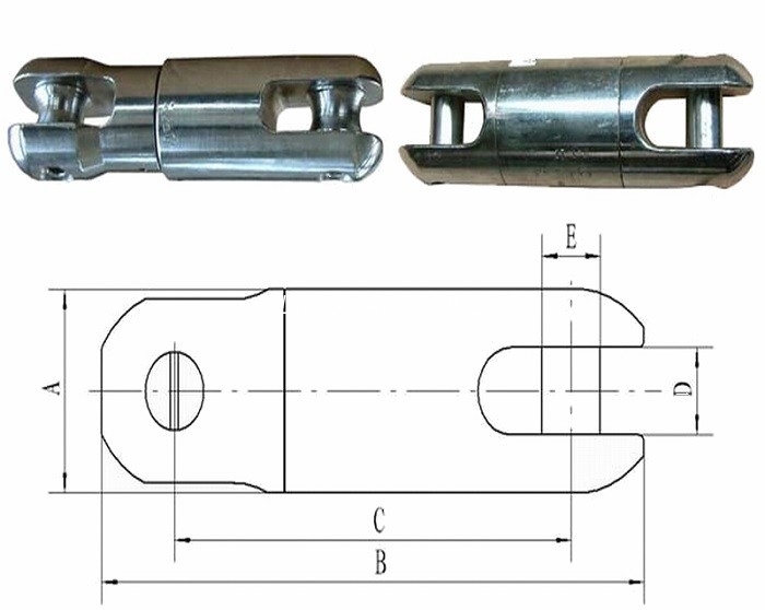 Slx Wire Rope Swivel Sendi Alat Merangkai Talian Penghantaran