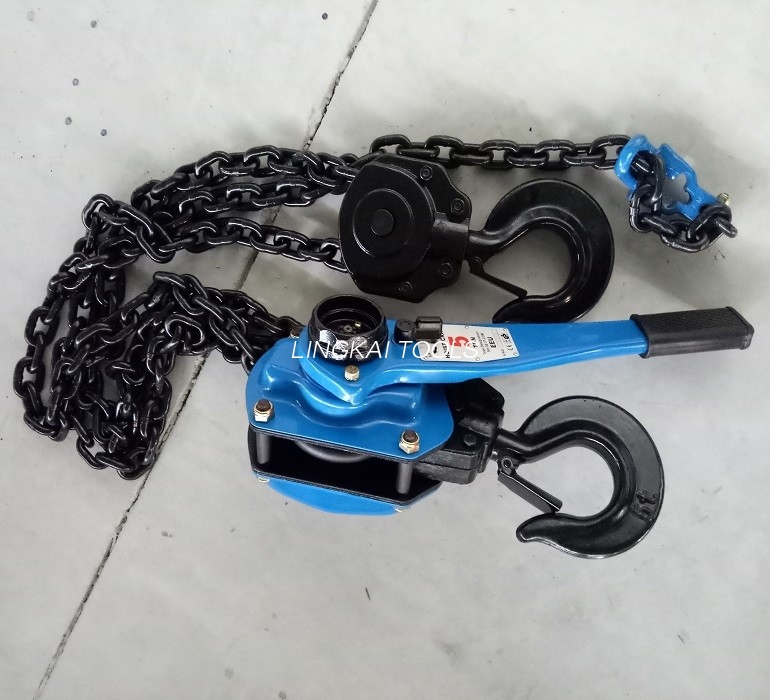 Lever Block Ratchet Manual Chain Hoist Of Overhead Line Stringing Peralatan Aksesori