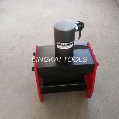 340mm Tinggi Hidraulik Busbar Bender 170KN Daya Lentur Untuk Cu / Al Sheet