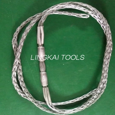 Alat Talian Penghantaran Konduktor Kepala Tunggal Sementara / Sambungan Sock Mesh Lengan Kabel